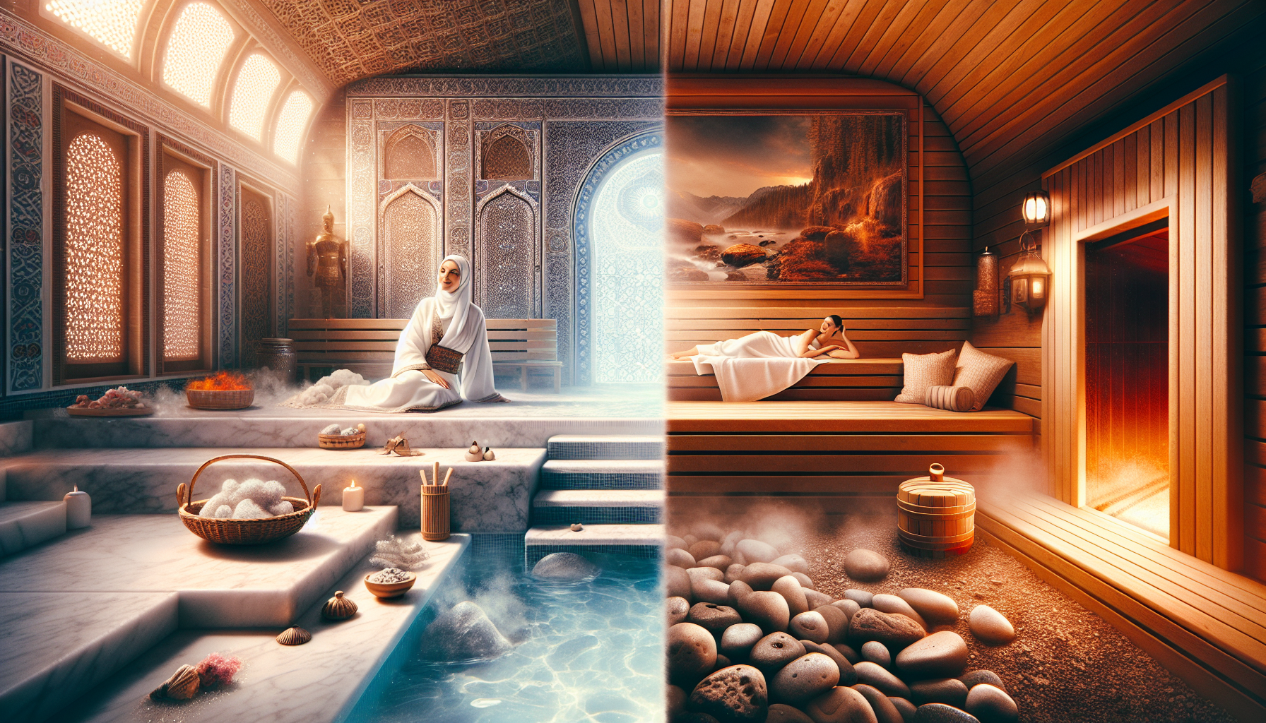 découvrez les avantages du hammam et du sauna et choisissez celui qui vous convient le mieux pour une relaxation optimale.
