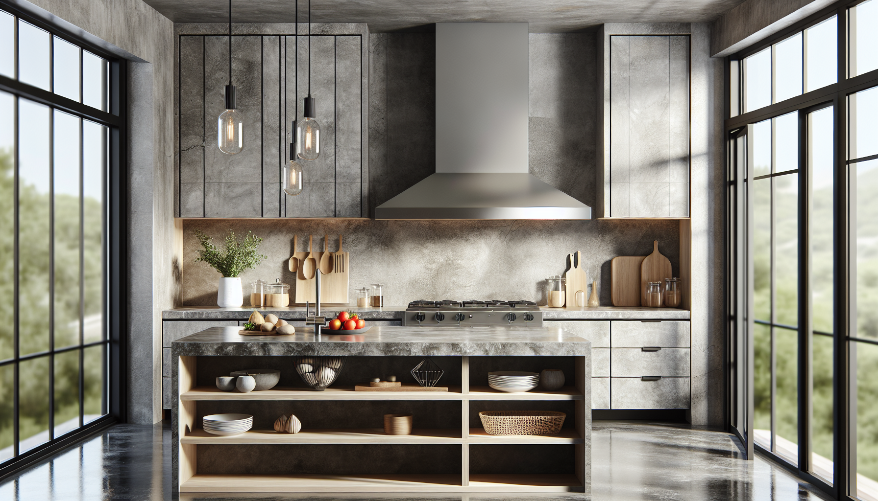 découvrez les avantages du béton ciré pour votre cuisine et pourquoi il est le choix idéal pour un design moderne et élégant. suivez notre guide pour tout savoir sur l'utilisation du béton ciré dans votre espace cuisine.
