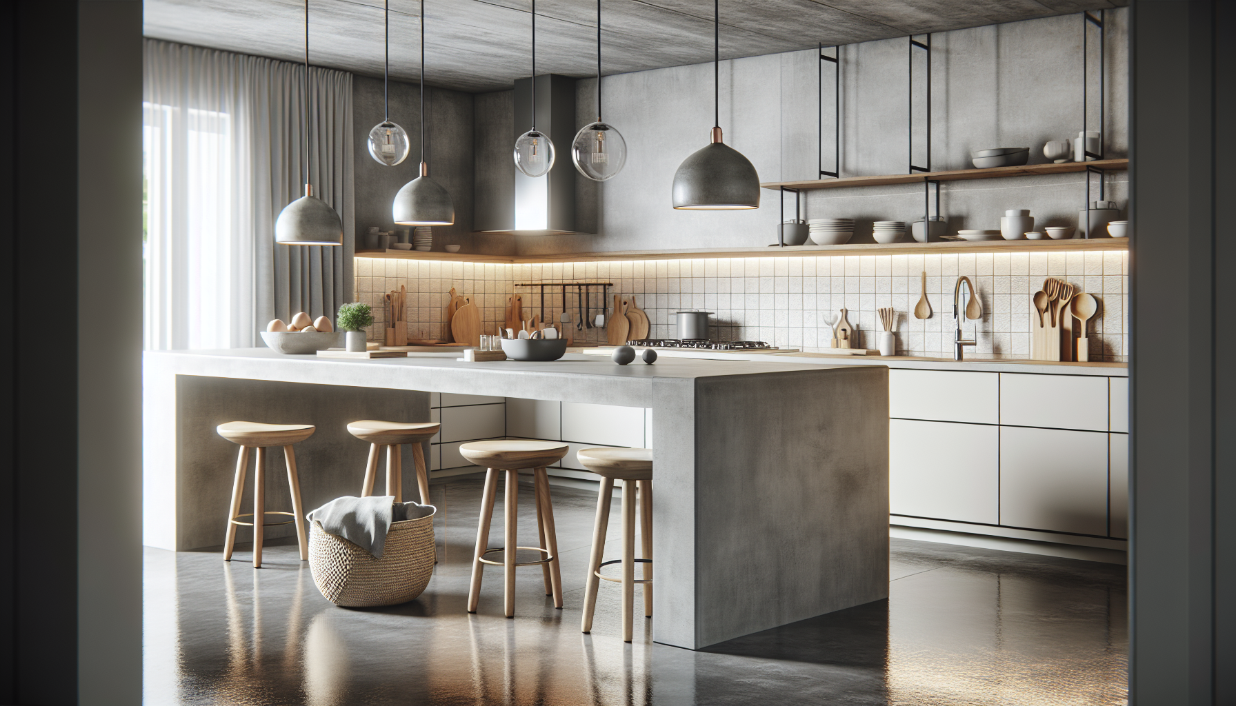 découvrez les principaux avantages du béton ciré pour votre cuisine : durabilité, esthétique moderne, entretien facile et adaptabilité à tous les styles de décoration.