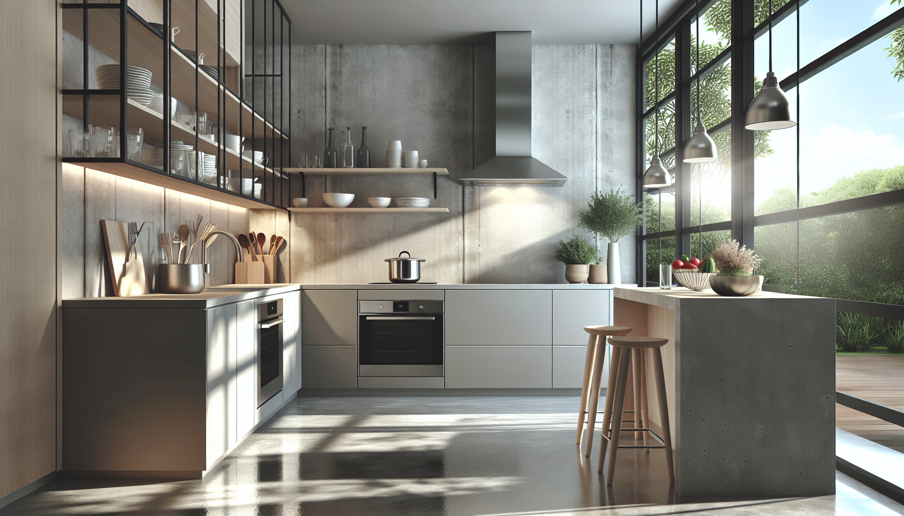 découvrez les avantages du béton ciré pour habiller votre cuisine et apporter une touche moderne et élégante à votre espace de vie.