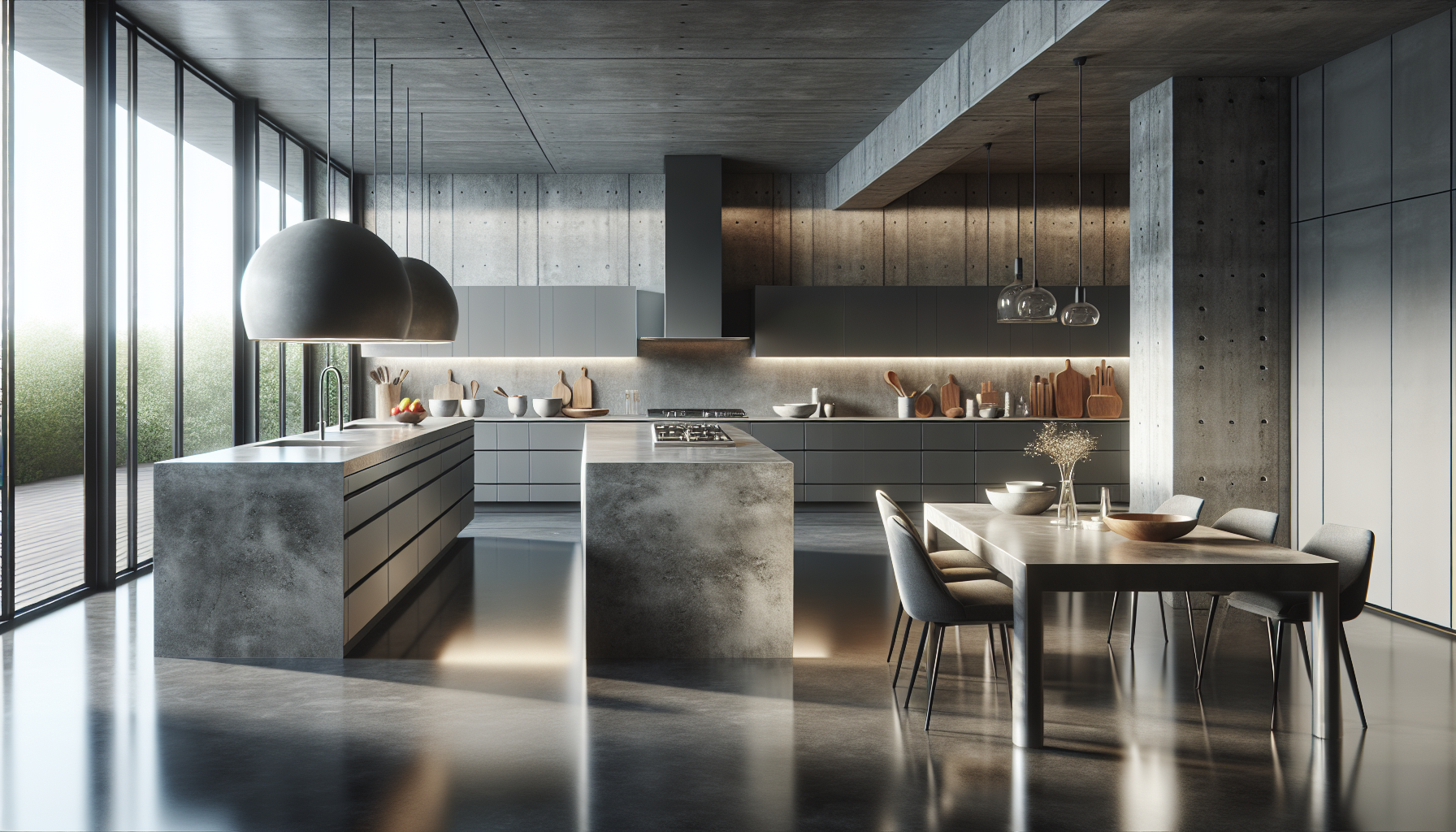 découvrez les avantages du béton ciré dans la cuisine et apprenez pourquoi c'est le choix idéal pour votre espace culinaire. des finitions élégantes à la durabilité, explorez toutes les raisons pour opter pour le béton ciré dans votre cuisine.