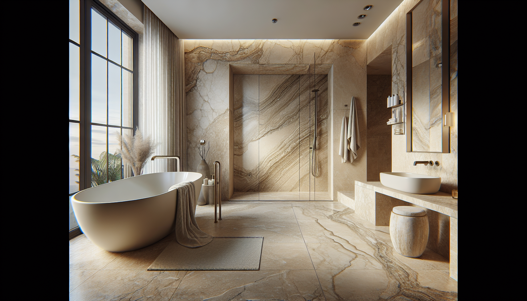 découvrez les avantages du travertin pour la création d'une salle de bain élégante et fonctionnelle. optez pour le raffinement et la durabilité avec ce matériau naturel.